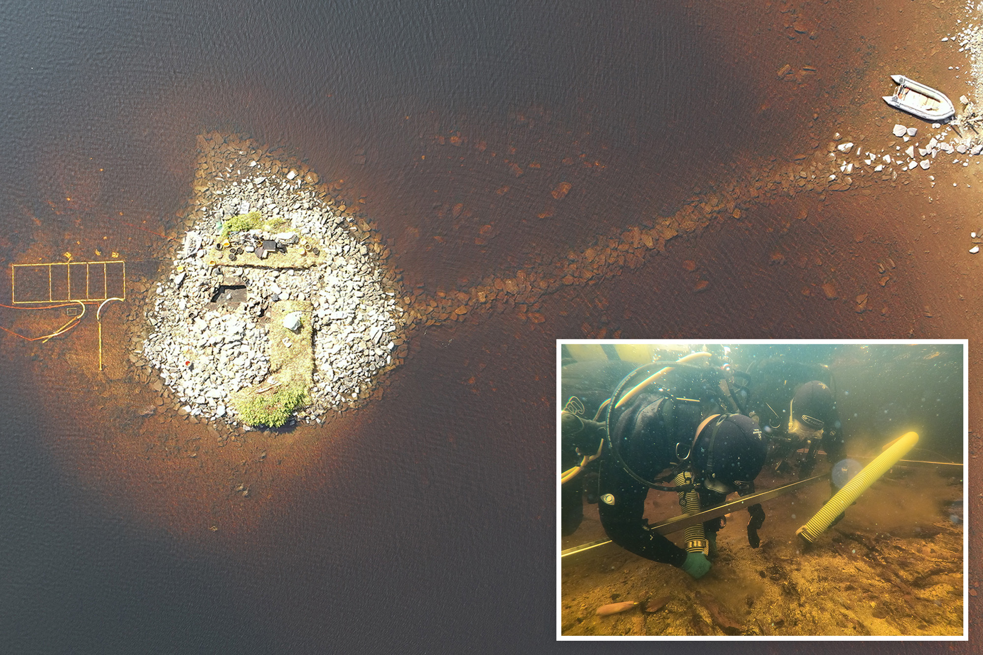 Archaeologists baffled by mysterious ancient island at bottom of ...