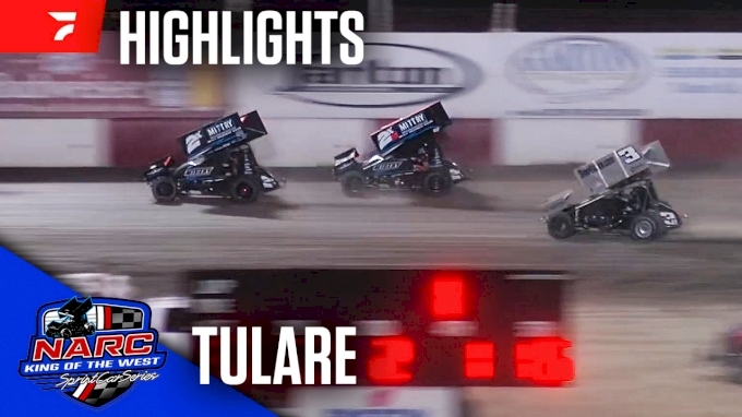 Highlights | NARC 410 sprints at Tulare Thunderbowl Raceway