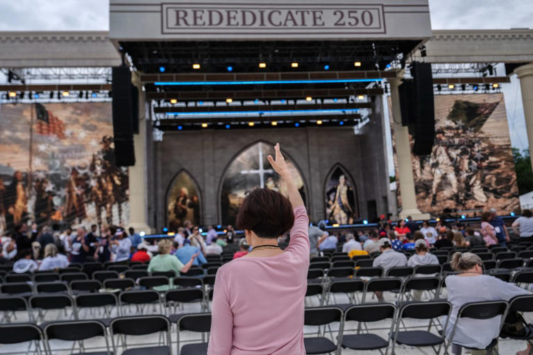 Thousands converge on National Mall for massive religious fest heralded ...