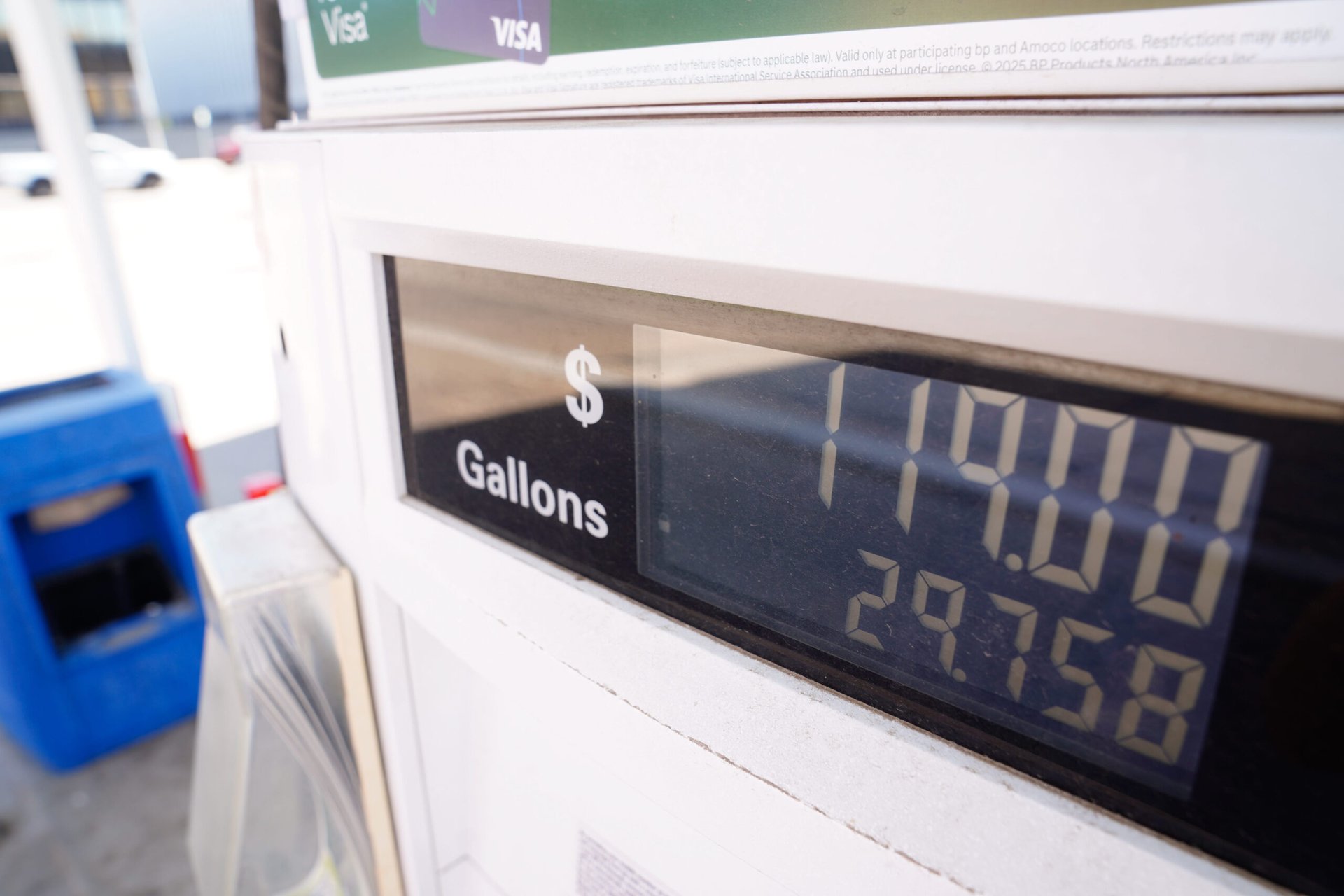 Trump's inflation approval crashes to 27% as gas prices surge 28% this year