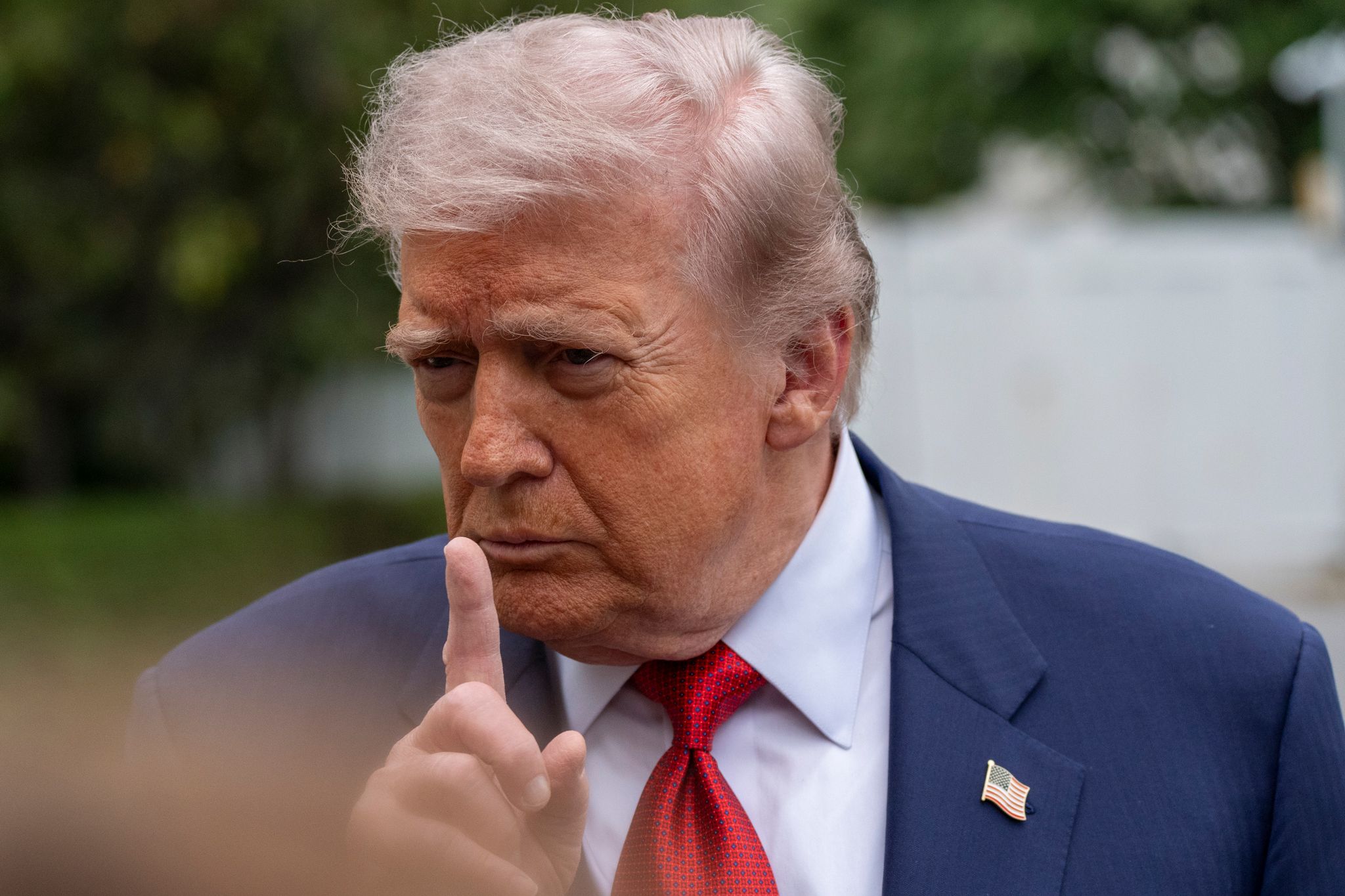 Trump says the 'clock is ticking' for Iran, threatens destruction