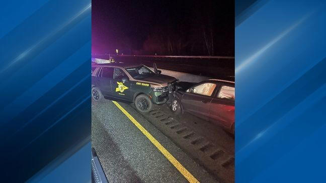 New Hampshire woman arrested after wrong way crash involving state trooper
