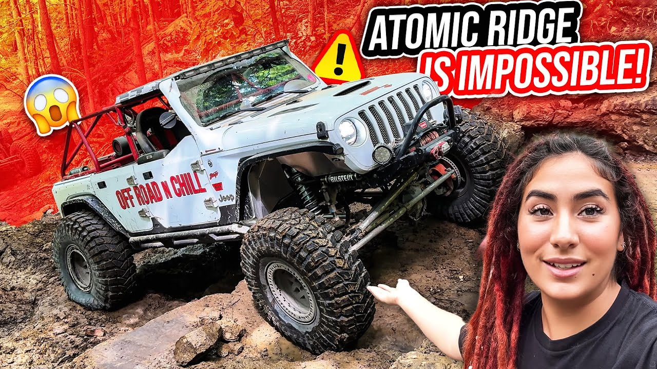 A rough off-road run at Windrock