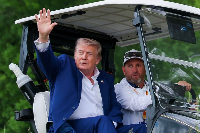 Donald Trump makes most of weekend off work with activity set to ...