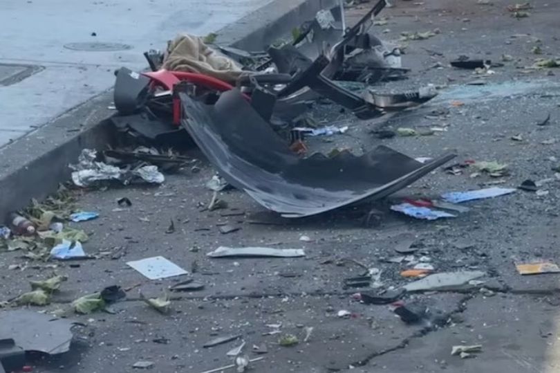 Three dead after juvenile driver plows through crowd on busy Oakland street
