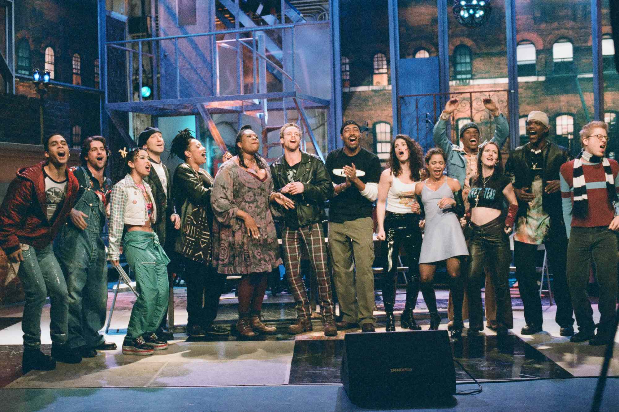 Jesse L Martin says he went blank during the middle of Rent performance ...