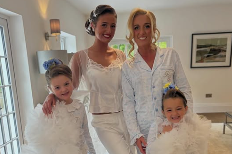 Paris Fury issues beautiful tribute to Venezuela Fury on wedding day