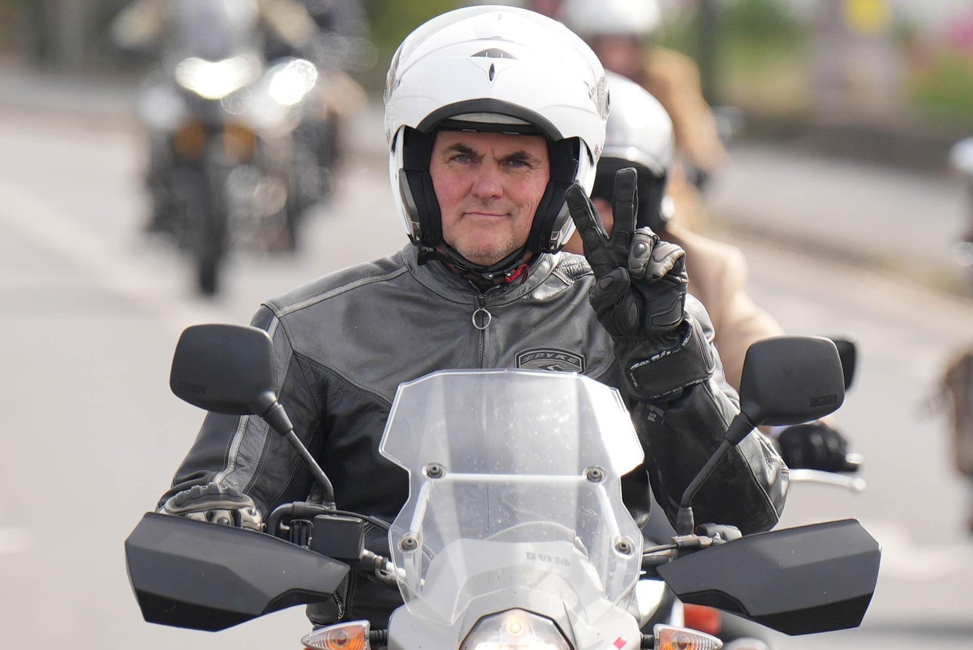 Classic motorcycles ride into Chichester for charity event - In pictures