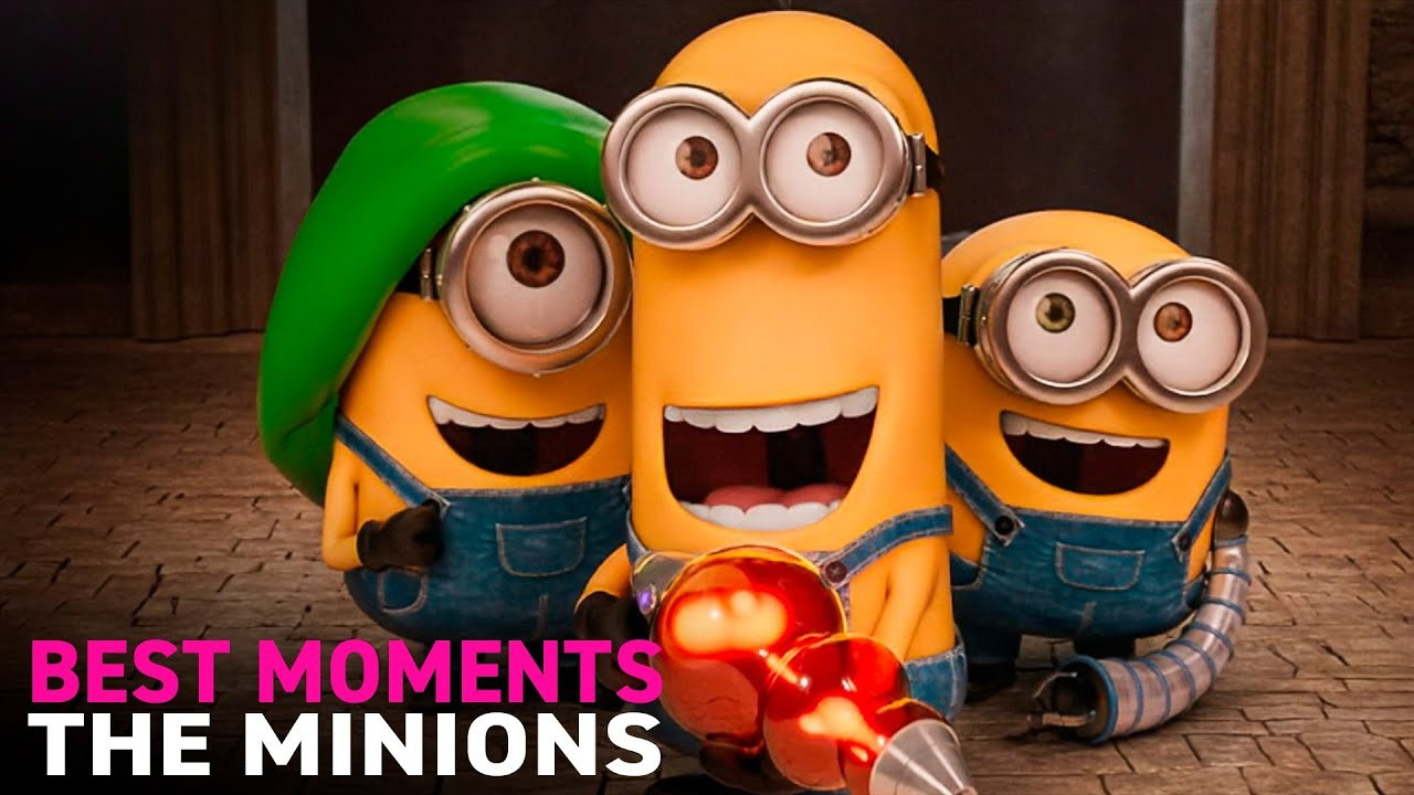 Funniest minions moments ever (Kevin, Stuart & Bob) Minions + Minions ...