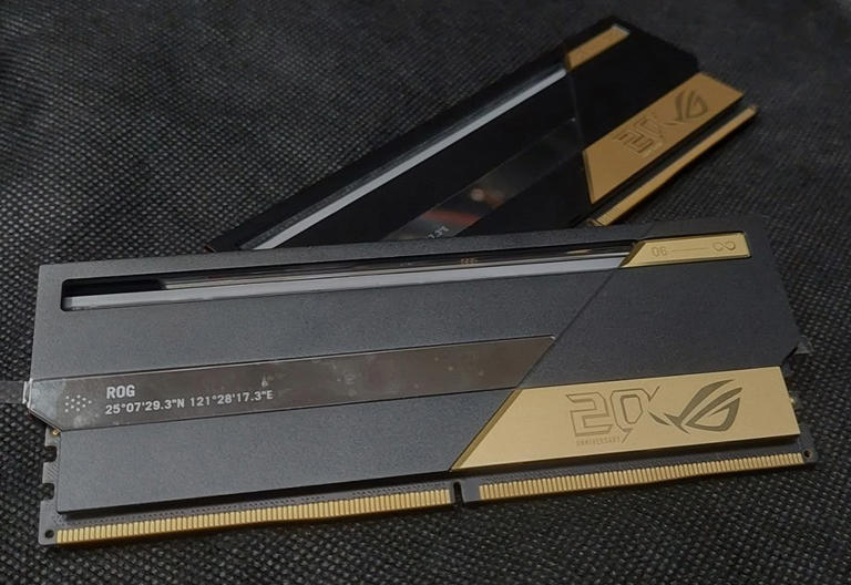 ASUS officially launches its first-ever ROG branded RAM: 48GB of memory ...