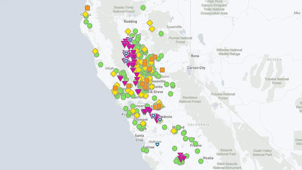 PG&E planned outages start in Northern California over fire danger