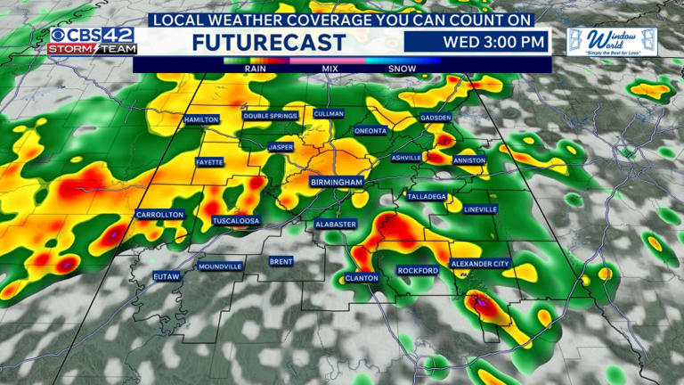 Hot, humid, & stormy week ahead – rain chances increase midweek