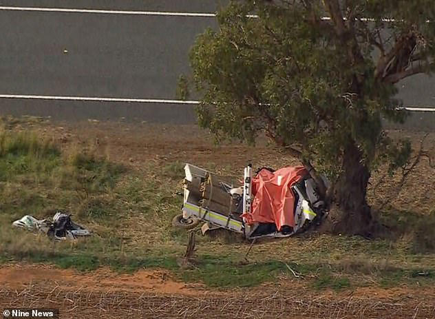 Teens hang from speeding stolen ute moments before horror crash kills  notorious 14-year-old criminal