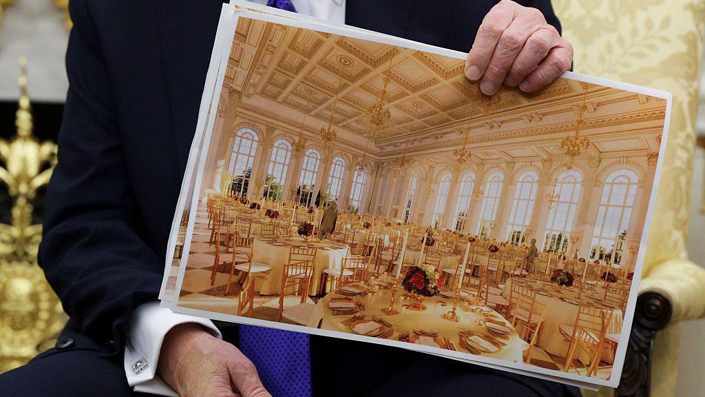Trump's White House ballroom loses federal funding proposed by Senate Republicans