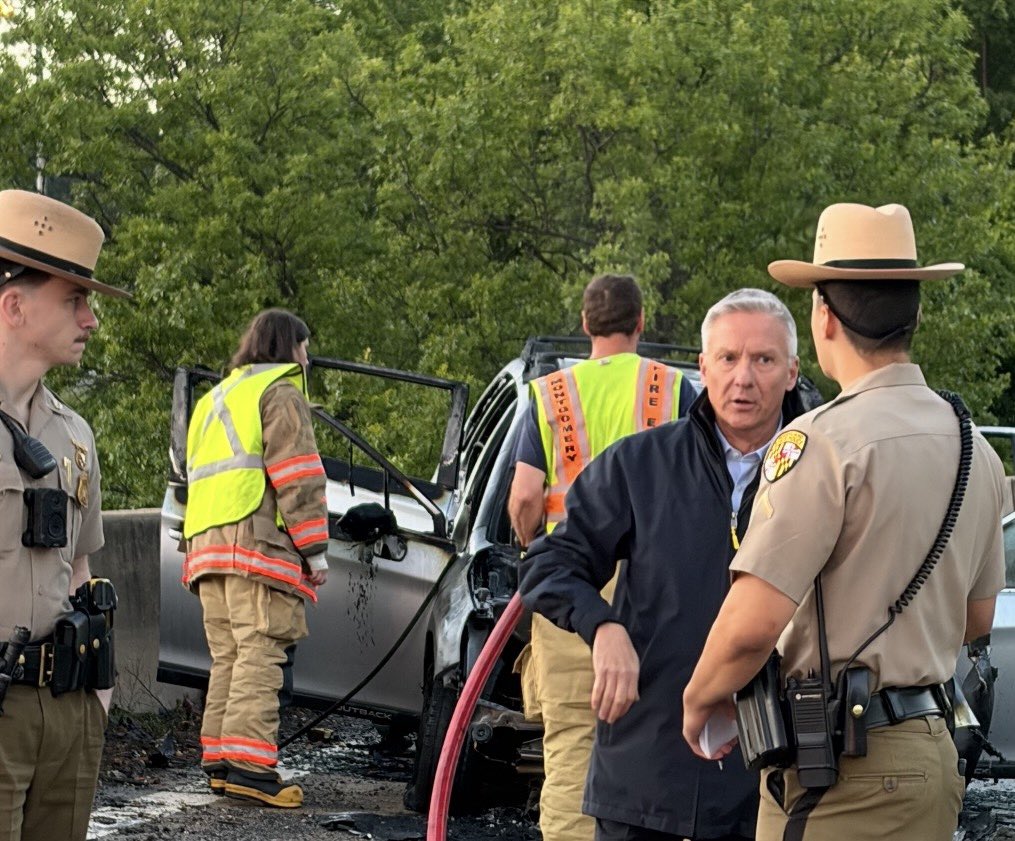 NBC News reporter saves teen driver from fiery crash on Maryland ...