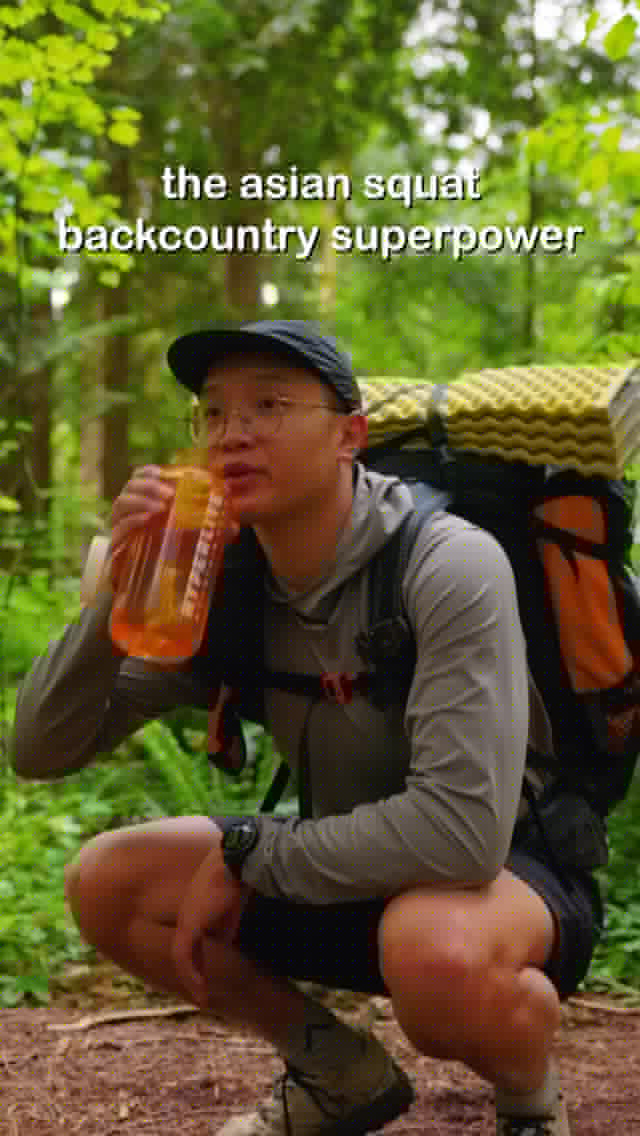 Who knew we were actually made for the backpacker life