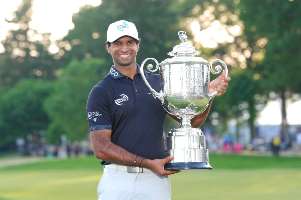 Ian Poulter reacts on social media immediately after Aaron Rai wins the ...