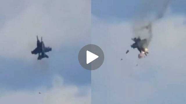 Collision of fighter jets at US air show shocks spectators