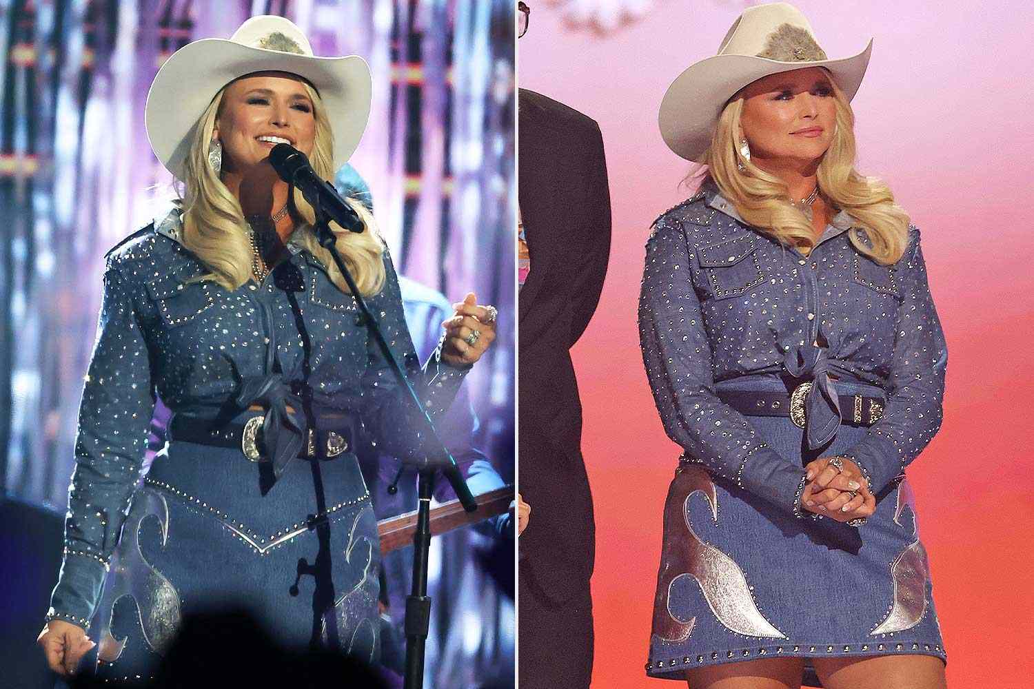 Miranda Lambert pulls off dazzling double denim look for 2026 ACM ...