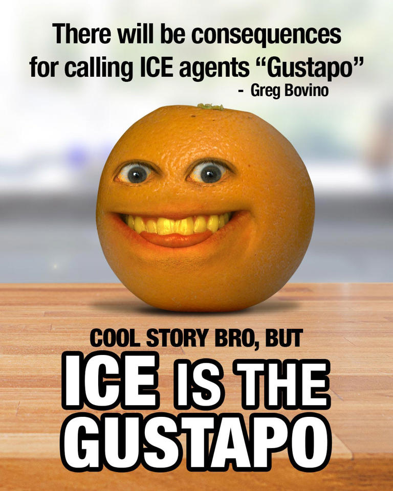 The Annoying Orange is annoying conservatives on Facebook with his politics