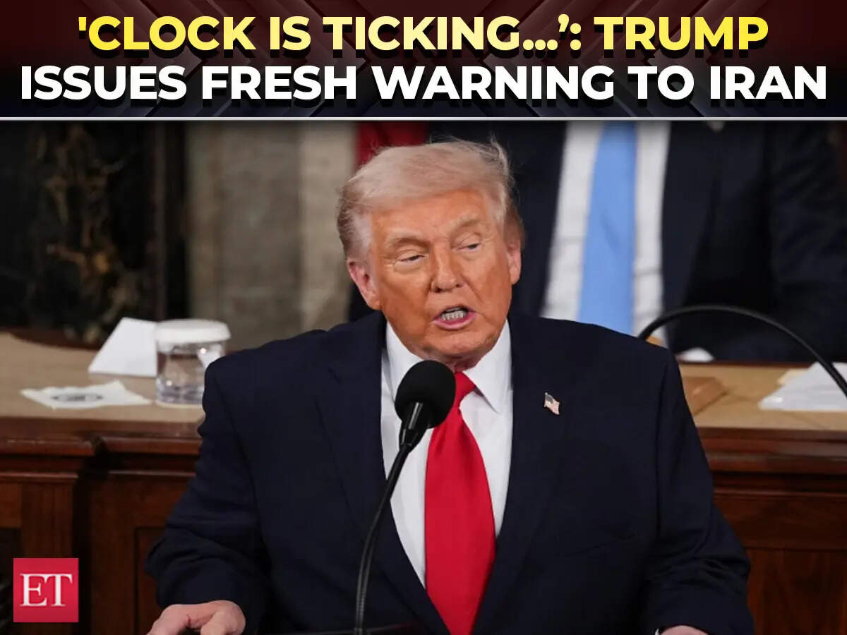 Clock is ticking for Iran: Trump issues fresh warning to Tehran amid ...