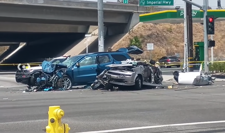 Multiple people hospitalized in deadly LA crash