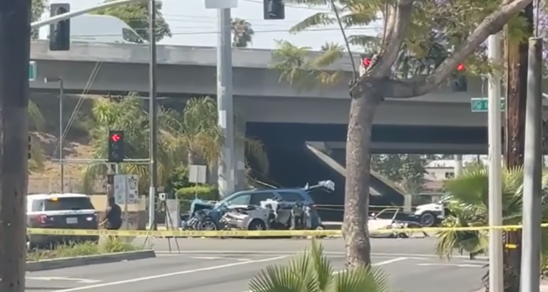 Multiple people hospitalized in deadly LA crash