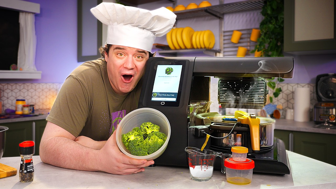 I can finally be lazy - Posha robot chef