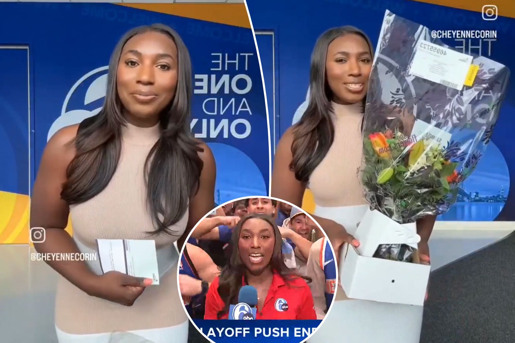 Knicks fans send flowers with cheeky message to viral Philly reporter ...