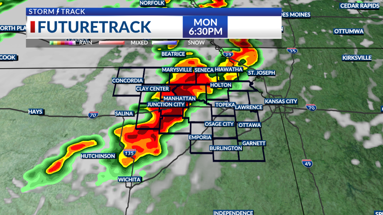 Severe weather risk this afternoon into tonight