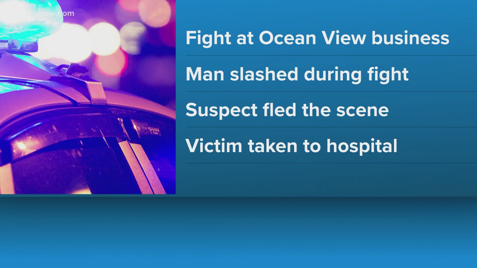 Norfolk police probe stabbing at Ocean View eatery