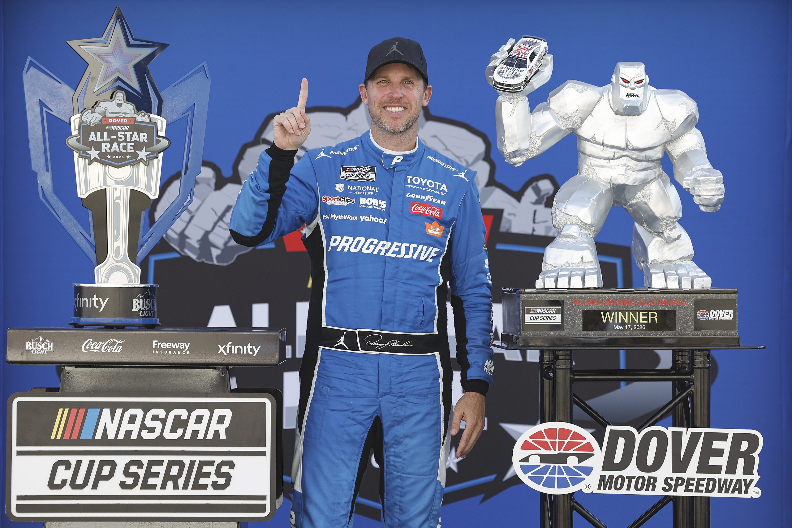 4 takeaways from Denny Hamlin's all-star win at Dover