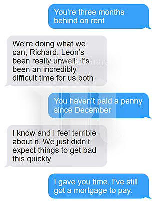 Landlord's blunt response to tenant's heartbreaking reason for falling ...