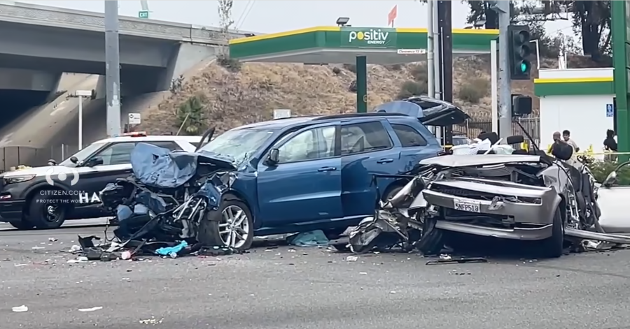 Multiple people hospitalized in deadly LA crash