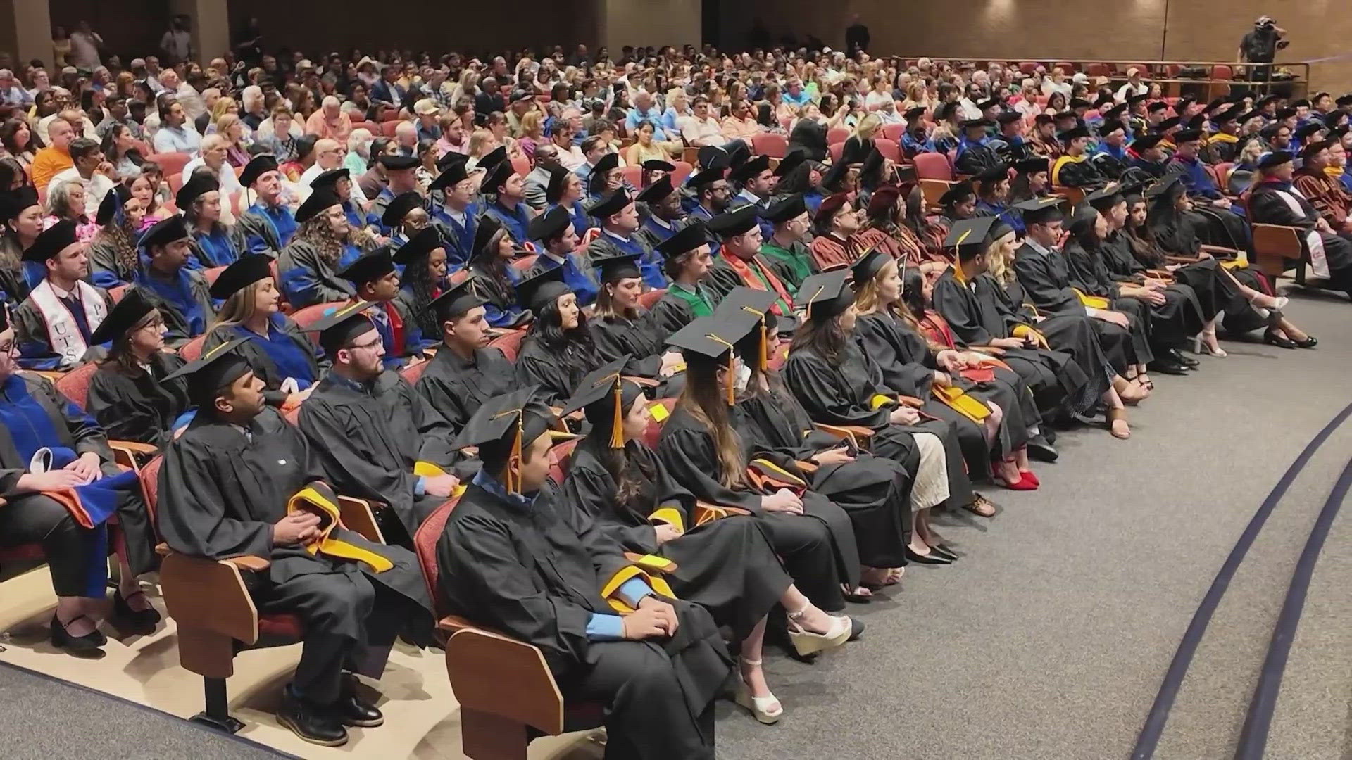 UTSA graduates from health programs walk the stage