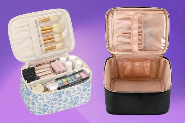 This $14 makeup organizer just solved all my small-bathroom problems