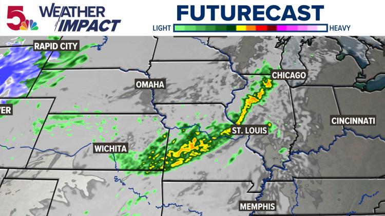 Live radar | Severe storms roll into St. Louis on Monday
