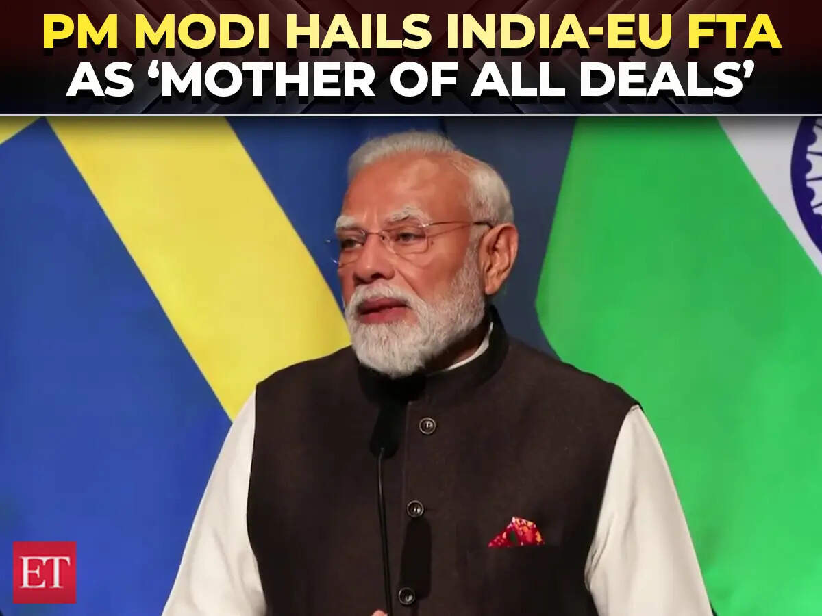 PM Modi in Sweden: India-EU FTA will create new opportunities for ...