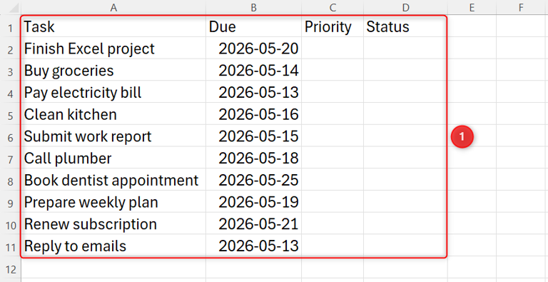 4 useful Excel projects beginners can finish in under an hour