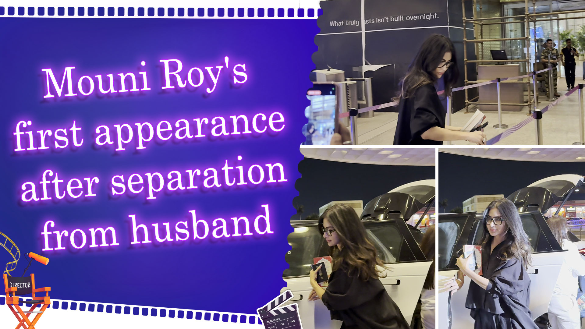 Mouni Roy spotted rushing through Mumbai airport, avoids paparazzi amid ...