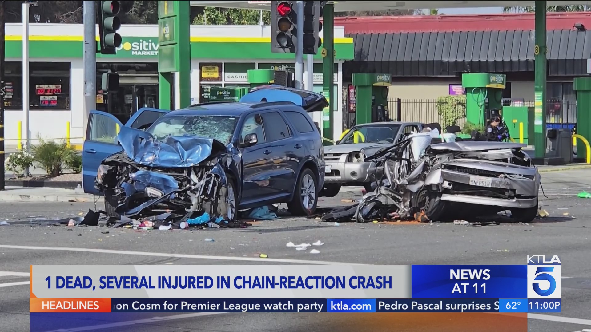 Multiple people hospitalized in deadly LA crash