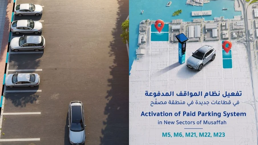 New paid parking zones go live in Abu Dhabi with nearly 4,000 new spaces
