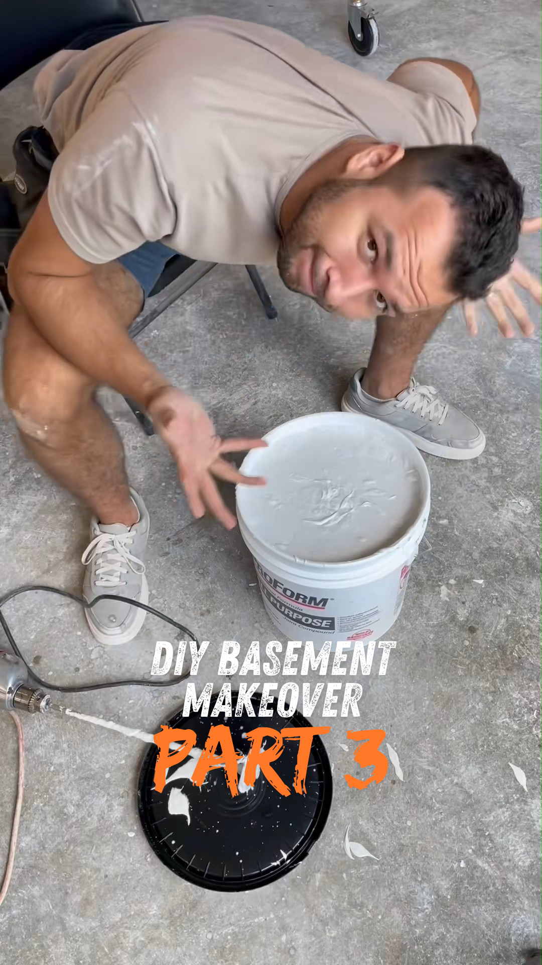 DIY basement makeover part 3
