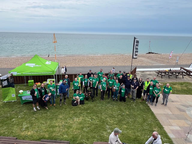 Bognor Regis Sailing Club supports Stonepillow fundraiser trek