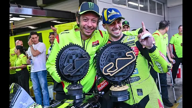 MotoGP 2026: VR46 Ducati's Fabio Di Giannantonio wins chaotic