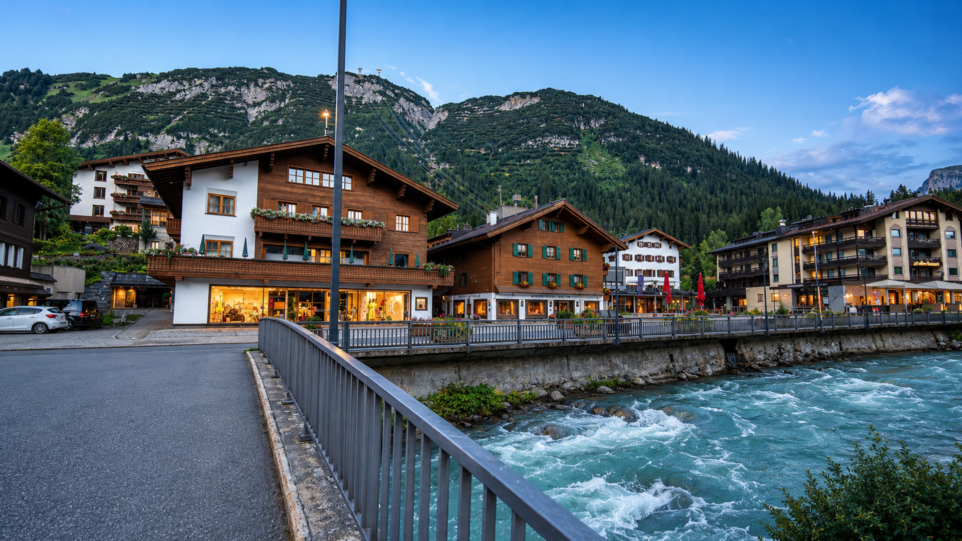 Is Lech Austria the most exclusive village in the Alps?
