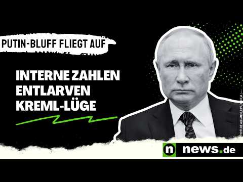 Wladimir Putin: Putin-Bluff fliegt auf - interne Zahlen entlarven Kreml ...
