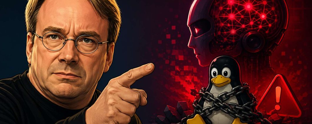 Linus Torvalds accusa l'AI di rendere ingestibile la sicurezza Linux