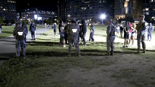 7News cameras capture brawl, chairs thrown inside Navy Yard Chipotle