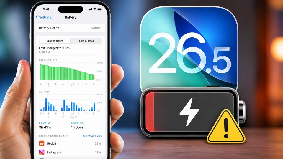 Is your iPhone battery draining after iOS 26.5 update? Here’s why you ...